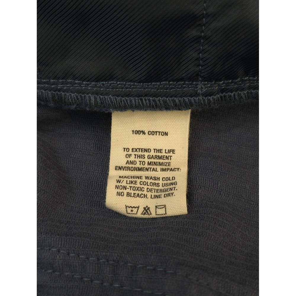 Alex Mill Corduroy Mini Skirt Women 8 Navy Blue Cotton Ribbed Casual Classic - Picture 4 of 6